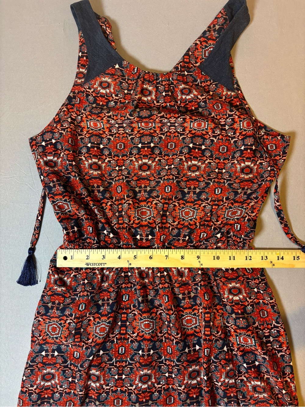 Women’s Athleta Sleeveless Printed A-Line Dress Size XS - Picture 6 of 12